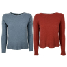 INDIANDCOLD maglia donna YP696 MADE IN ITALY