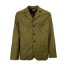 MADSON by BottegaChilometriZero men's unlined herringbone jacket green DU2305 MADE IN ITALY
