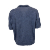 ATOMOFACTORY polo uomo cotone lavorato avio AFU13 MADE IN ITALY
