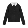 SEMICOUTURE cardigan donna misto lana Y4WB11 ALBACHIARA MADE IN ITALY