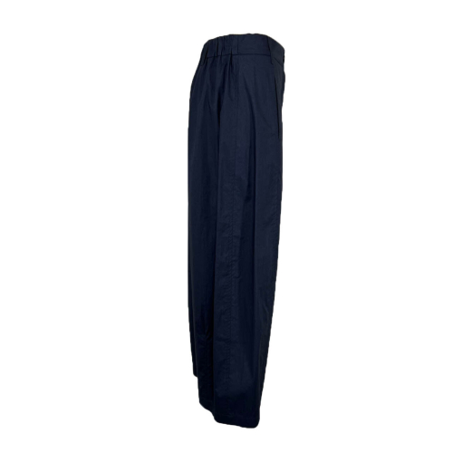 NEIRAMI pantalone donna cotone leggero palazzo P750PO MADE IN ITALY