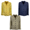 MASTRICAMICIAI men's shirt jacket light washed linen PERS MC330-LT900
