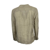 MASTRICAMICIAI men's shirt jacket light washed linen PERS MC330-LT900