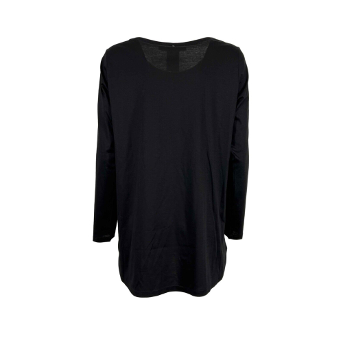 MARINA SPORT t-shirt stondata nera 31.5971243 VAJOLET 100% cotone