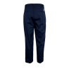 MADSON by BottegaChilometriZero men's trousers blue pleats DU24518 MADE IN ITALY