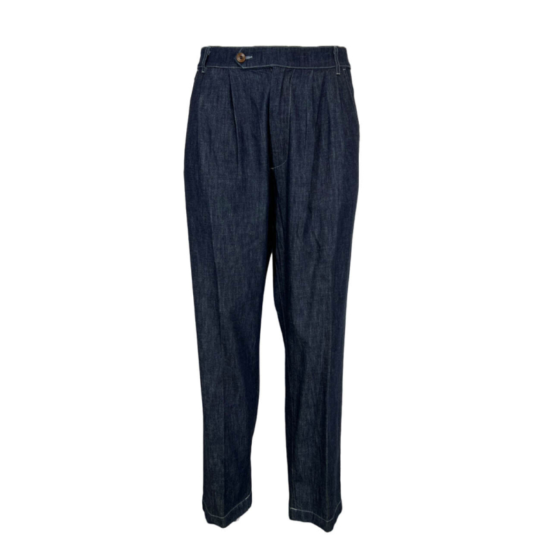 MADSON by BottegaChilometriZero light dark jeans DU24509 100% cotton MADE IN ITALY