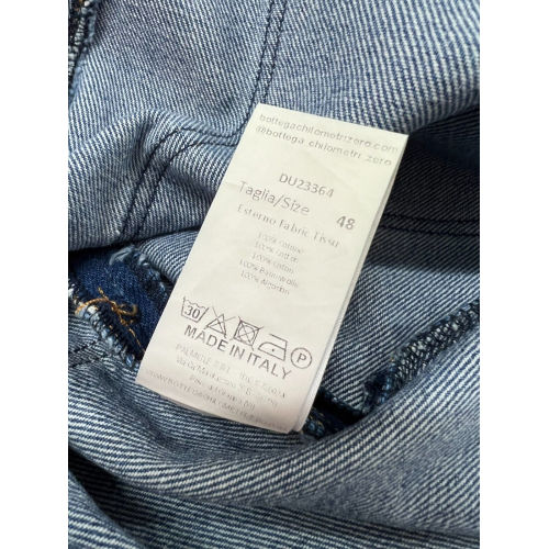 MADSON by BottegaChilometriZero light jeans DU23364 WORK 100% cotton MADE IN ITALY