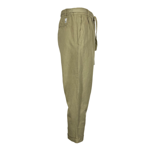 MADSON by BottegaChilometriZero men's trousers pleats DU23012 LINARD MADE IN ITALY