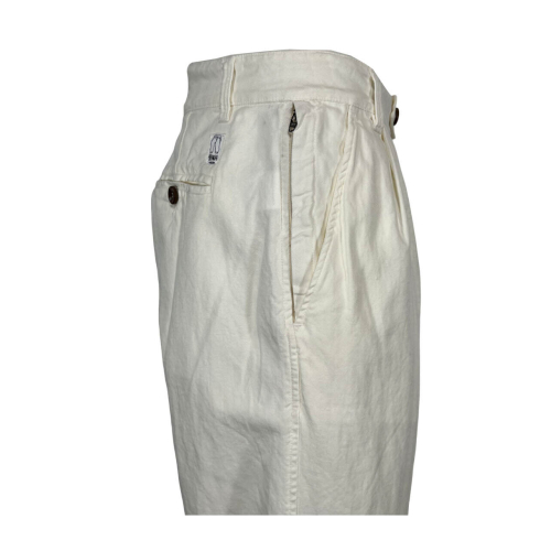 MADSON by BottegaChilometriZero men's trousers herringbone fabric DU24508 MADE IN ITALY