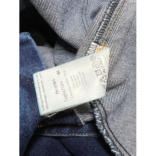 MADSON by BottegaChilometriZero men's dark jeans trousers DU23365 MADE IN ITALY