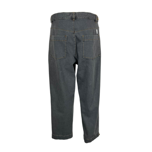 MADSON by BottegaChilometriZero men's jeans trousers grey DU23353 MADE IN ITALY