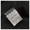 LABO.ART maxi cardigan donna nero senza bottoni tasche laterali CARDIGAN MENO