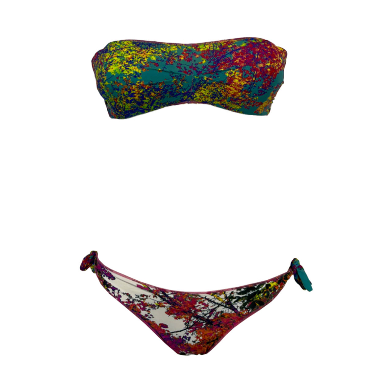 MISS BIKINI LUXE bikini donna fascia foderata fantasia multicolor 18281 ALBE