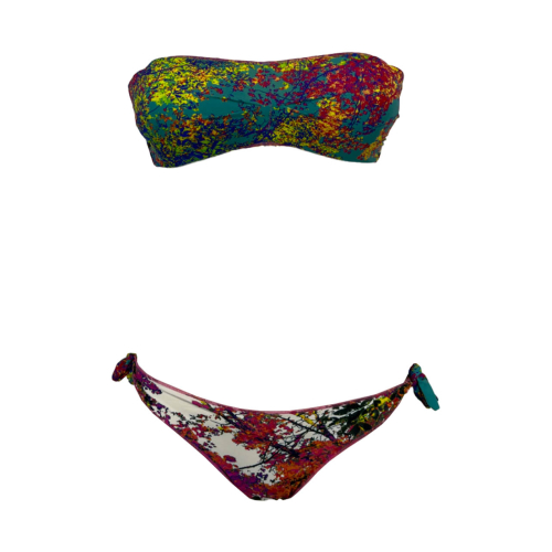 MISS BIKINI LUXE bikini donna fascia foderata fantasia multicolor 18281 ALBE