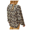 INDI&COLD camicia donna fantasia floreale nero/multicolor AD162 34 100% viscosa