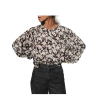 INDI&COLD camicia donna fantasia floreale nero/multicolor AD162 34 100% viscosa