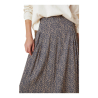 INDI&COLD women's skirt indigo/ivory pattern MI102 29 100% sustainable viscosese