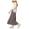 INDI&COLD women's skirt indigo/ivory pattern MI102 29 100% sustainable viscosese