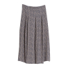 INDI&COLD women's skirt indigo/ivory pattern MI102 29 100% sustainable viscosese