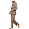 INDI&COLD women's trousers taupe NJ281 37 64% lyocell 30% viscose 6% polyamide