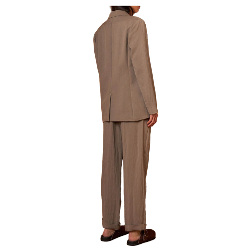 INDI&COLD women's trousers taupe NJ281 37 64% lyocell 30% viscose 6% polyamide