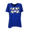 PERSONA by Marina Rinaldi t-shirt donna azzurra 11.1972051 VASCO 100% cotone