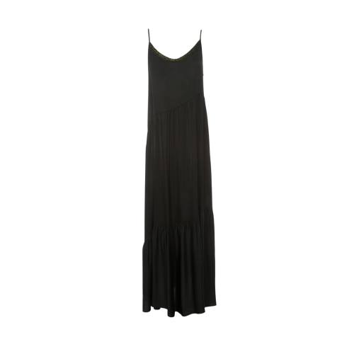 BSB abito donna lungo 051-211011 con lurex 100% viscosa