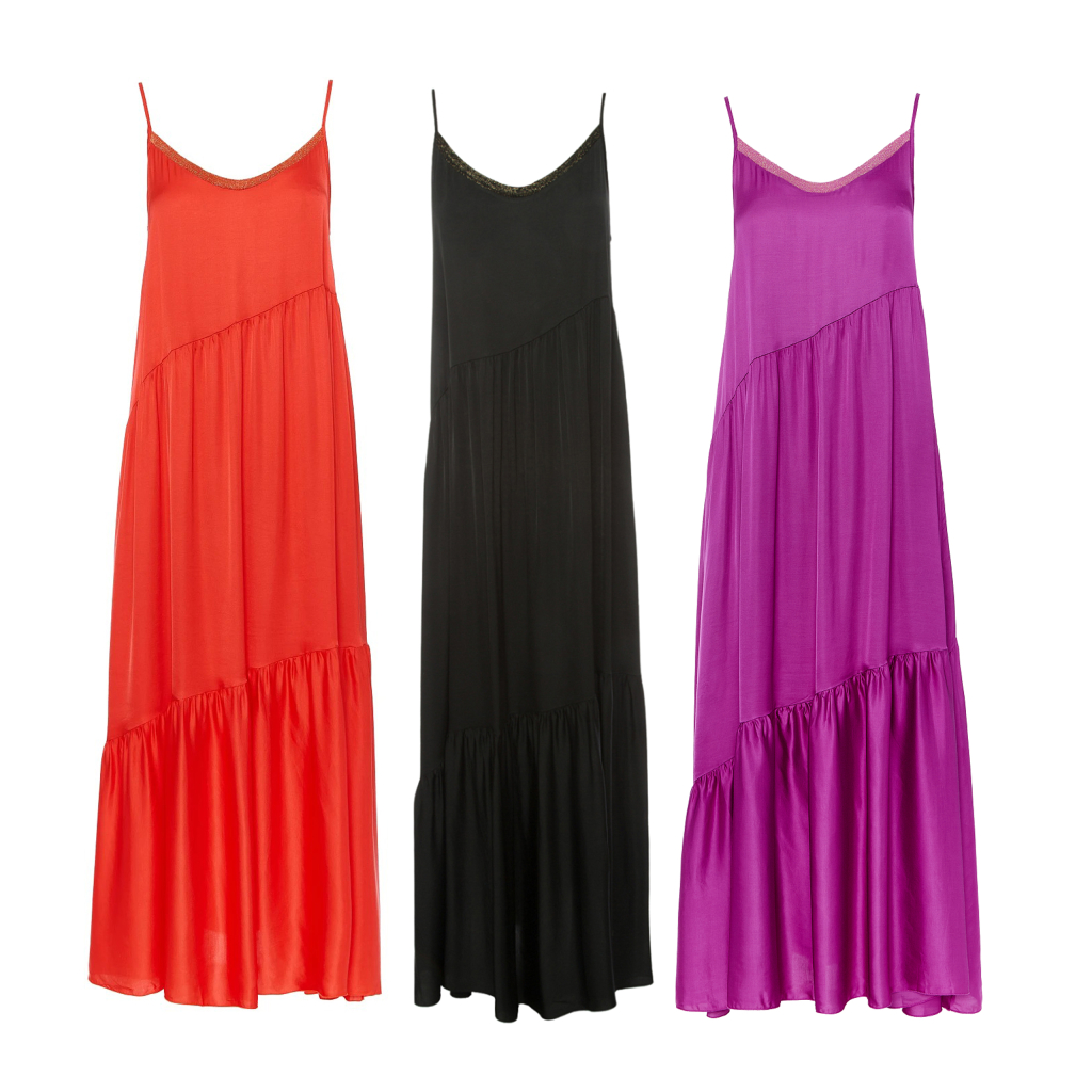 BSB abito donna lungo 051-211011 con lurex 100% viscosa
