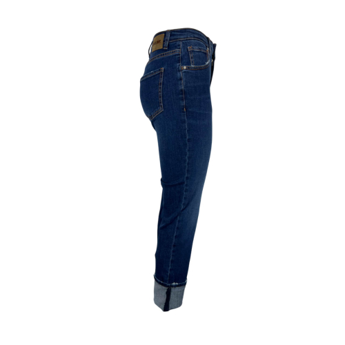 J-CUBE women's jeans skinny stone washed ALICE 99% cotton 1% elastane MADE IN ITALY