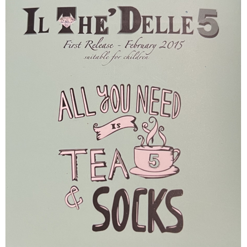 IL THE DELLE 5 fantasy sock SOCKS cotton new