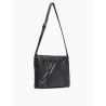IXOS women's shoulder bag black leather NORAX 100% leather MADE IN ITALY