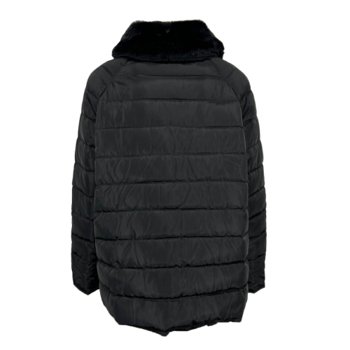 CORTE DEI GONZAGA GOLD piumino donna nero corto DC1550 TUMEMI 100% poliestere