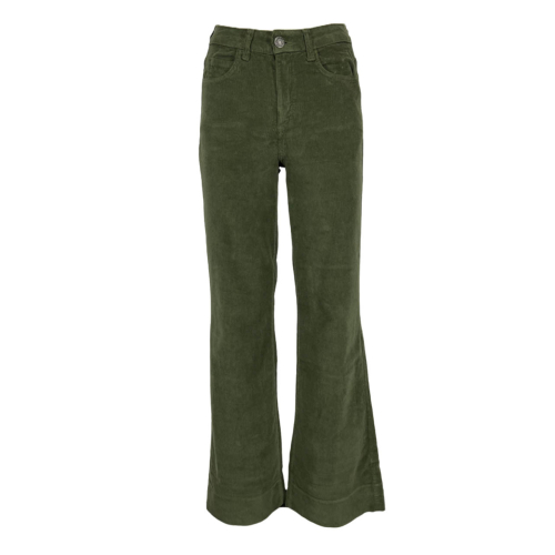 J-CUBE women's trousers model jeans flare velvet 2000 stripes KAOTICA 301 MADE IN ITALY