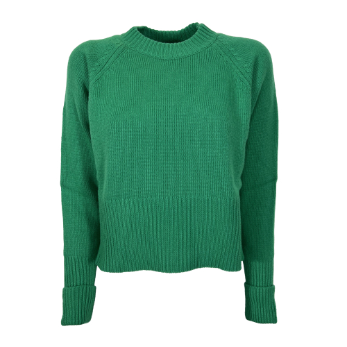 AGNESEXAGNESE women's crewneck wool sweater 3582 MADE IN ITALY