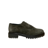 FRANCESCO BRUNELLI women's derby lace-up shoe brown suede BP4134