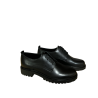 FRANCESCO BRUNELLI women's lace-up shoe black leather BP4101