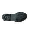 ORE 04.44 women's shoe with laces leather black RB1/ROCCIA MADE IN ITALY