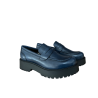 ORE 04.44 mocassino donna pelle MOKA2/ROCCIA MADE IN ITALY