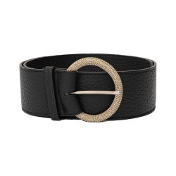 ORCIANI Cintura Soft in pelle martellata 5,5 cm D10363 MADE IN ITALY