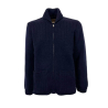 GRP CASA ISAAC heavy blue cardigan FOLK 81 ZIP JACKET 100% wool MADE IN ITALYLY