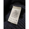 GRP & MAX ROHR fully dropped jacket blue melange MAX 3 SHORT JACKET B MADE IN ITALY