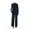 IXOS pantalone donna nero palazzo I70325 AGNESE MADE IN ITALY