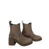 FRANCESCO BRUNELLI stivale basso donna camoscio tortora AR4714 100% pelle