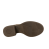 FRANCESCO BRUNELLI stivale basso donna camoscio tortora AR4714 100% pelle