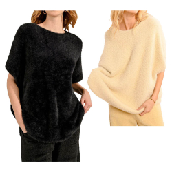 MOLLY BRACKEN women's sleeveless sweater NH117CN 60% polyamide 40% acrylic