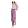 MOLLY BRACKEN women's straight trousers mauve P1761CN 63% polyester 33% viscose 4% elastane