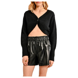 MOLLY BRACKEN black knitted...