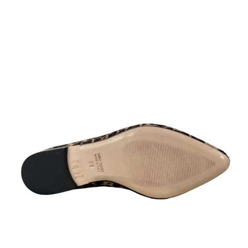 ENTOURAGE ballerina woman pony skin animalier beige ROSY 100% leather MADE IN ITALY