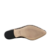 ENTOURAGE ballerina woman pony skin animalier beige ROSY 100% leather MADE IN ITALY