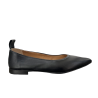 ENTOURAGE ballerina women's black leather pointed shape ANNA PELLE 100% leather MADE IN ITALY
